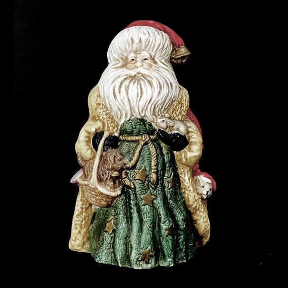 Vintage Woodland Santa Clause Figurine: 1990s - Picture 1 of 6